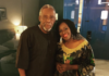 Veteran Actress Joke Silva & Her Husband, Olu Jacobs Share A Kiss As She Celebrates 55th Birthday