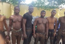 See Ipob Members who Confronted Nigerian Army Today In Abia