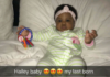 Davido shares adorable photo of his daughter Hailey, calls her ‘his last born’
