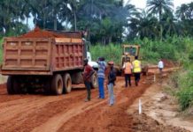 Some road projects in Abia North recently funded by Governor Okezie Ikpeazu.