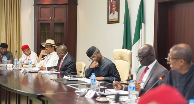 Osinbajo Inaugurates Industrial Policy Competitiveness Advisory Osinbajo Inaugurates Industrial Policy Competitiveness Advisory
