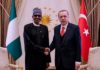 Buhari, Erdogan To Strengthen Nigeria-Turkey Cooperation