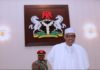 BREAKING: President Buhari Meets With Nigerian Governors’ Forum