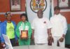 Ikpeazu commends Cycling Awardee. …throws weight behind Abia weekend cycling.