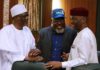 Communications minister distributes Buhari’s campaign caps at FEC meeting