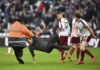 West Ham ban fans for life over pitch invasion