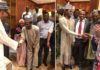Return of Buhari’s son after medical trip excites mum