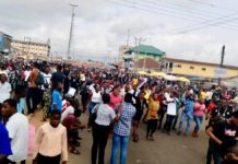 Undergraduates in Imo protest high tuition, extortion, intimidation