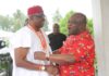 Photonews: Fayose Visits Ikpeazu In Abia