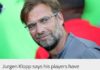Jurgen Klopp:Liverpool Ready For ‘CL’ Again