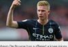 Kevin De Bruyne Suffers Knee Injury During Training