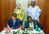 Photos: Britain sign MOU on trade development, defence, and security with Nigeria