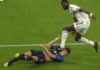 Benjamin Pavard Has Marks On Neck After Tackle By Antonio Rudiger