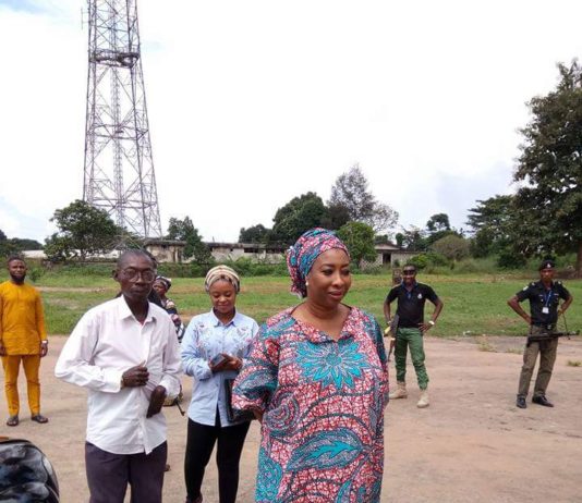 PHOTONEWS : Nnenna Elendu Ukeje Arrives Bende ahead of Primaries