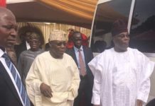Photos: Obasanjo, Jonathan, Governors storm Yola for Atiku