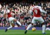 Aubameyang hits brace to give as Arsenal 3-1 victory