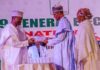 Photos: Buhari,Osibanjo Receives INEC Certificate of Return