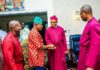 Ihedioha Receives Anglican Bishops,Seek Partnership to Develope Imo