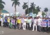 PHOTONEWS: IPAC Rivers State Protest, Urges INEC to declare Wike winner