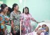 Relief for mother of quintuplets as Ikpeazu visits