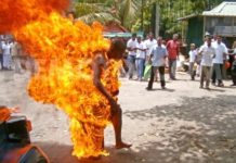 Frustrated Man sets self ablaze in Ebonyi