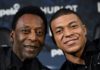 Pele of Brazil inspires Mbappe to score 1000 goals