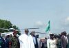 Photo: Buhari visits Ogun to commission, reconcile with Gov Amosun