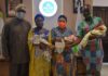 Family Of Triplets Receives Financial Support From LASG