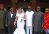 Abia Speaker Attend Emeka Okoroafor’s Wedding, Advises Them To Keep Loving And Cherishing Each Other