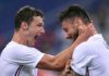 France striker Giroud complains of lack of service despite two-goal show