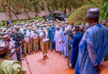 I Feel Very Strongly about NYSC, Says Buhari