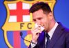 Tears Drops As Messi confirms PSG move ‘a possibility’