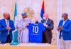 Buhari Pledges To Use Football For National Development, Unity