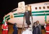 Ahead of APC Convention Buhari returns to Abuja from London medical vacation