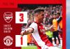 Arsenal see off Man Utd in action-packed top-four clash