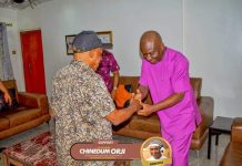 Abia Speaker Pays Courtesy Call on Amb Empire Kanu (Photos)