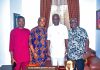 Abia Speaker Pays Courtesy Visit on Mr & Mrs Felix Nwachukwu