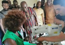 Ikpeazu finishing strong as he inspects Aba Automated Garment Factory which is ready for take off.