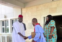 Mbaka prays for Ebonyi Governor Francise Nwifuru