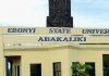 Ebonyi University workers embark on strike, paralyse activities.