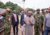 Governor Otti in Morale Boosting Tour, Assures Army of Continued Support,Pleads For Innocent Suspects.