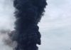 VIDEO: Fire reportedly razes Dangote refinery
