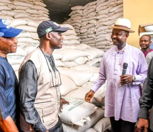 Food Crisis: Presidency Gifts Rivers 21,650 Bags Of Grains