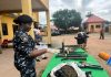 Abia State Police Command Parade Suspects arrested for various crimes