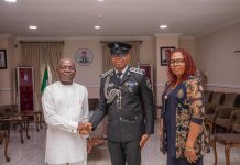 Former ADC DSP Godwin Okore, Visits Governor Otti, Expresses Gratitude