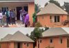 Chief Moritz Abazie Hands Over 3 Bedroom Bungalow Constructed For A Widow In Need Of Shelter.