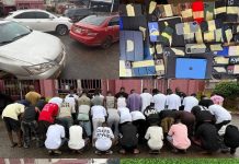EFCC Arrests 47 Suspected Internet Fraudsters in Benin, Recover Rifle