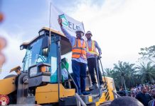Governor Otti Flags Off Reconstruction Of Umuahia-Ikot Ekpene Road, Says No Dichotomy In Fixing Roads