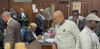 Court fixes Nov 20 for judgment in Kanu’s trial for alleged Terrorism