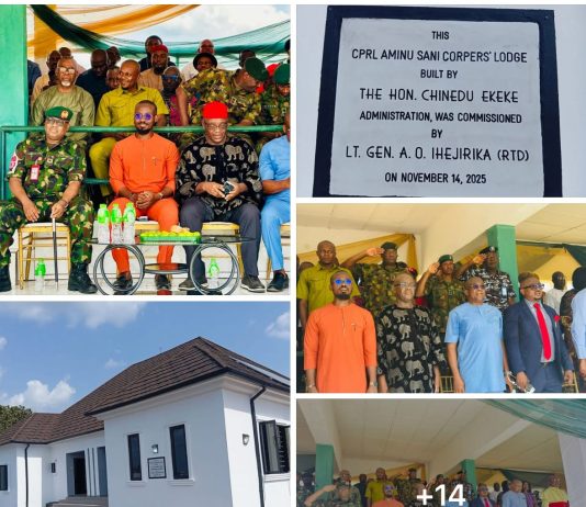 Ex-Chief of Army Staff Gen. Ihejirika Commissions Ultra-Modern Corpers’ Lodge Built by Mayor Chinedu Ekeke in Isuikwuato